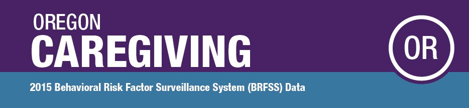 Oregon Caregiving - 2015 Behavior Risk Factor Surveillance System (BRFSS) data