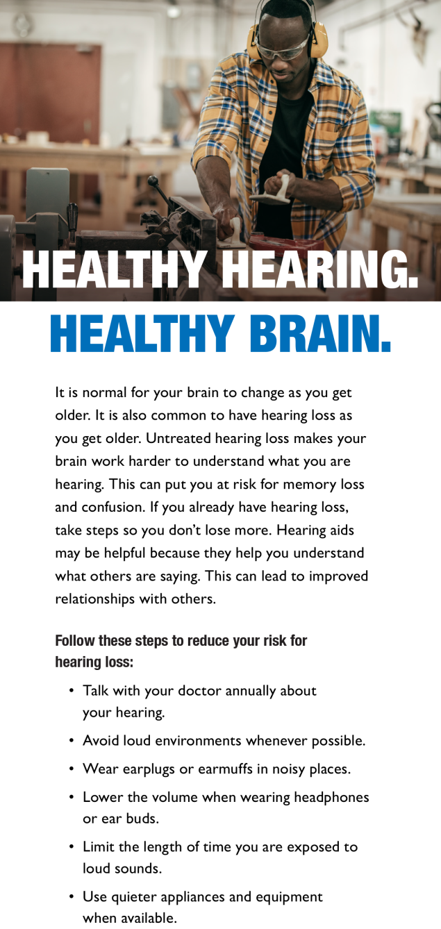 Healthy Hearing Healthy Brain Page 1
