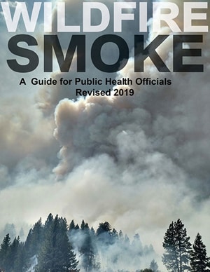 images of booklet on wildfire smoke
