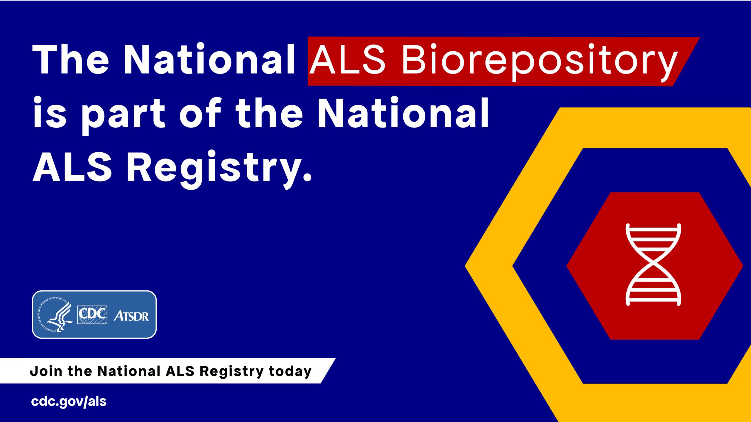 National ALS Biorepository Graphics | ALS Registry | CDC