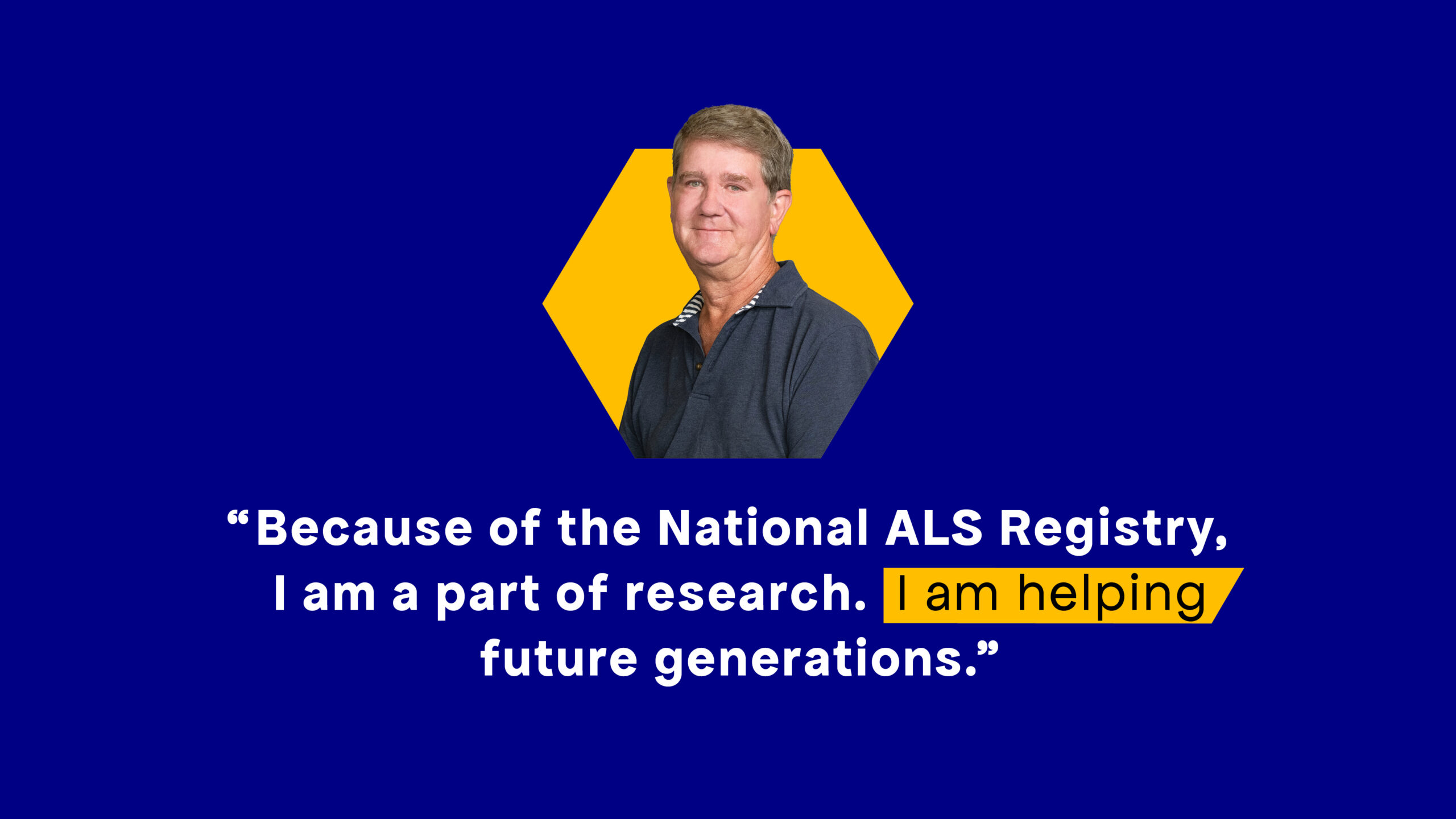 Image of a man with ALS