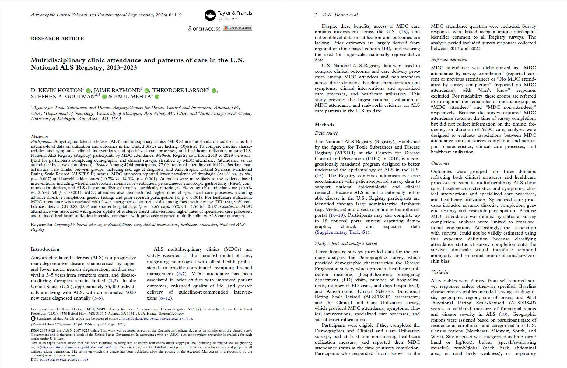 screenshot of the first two pages of a scientific paper