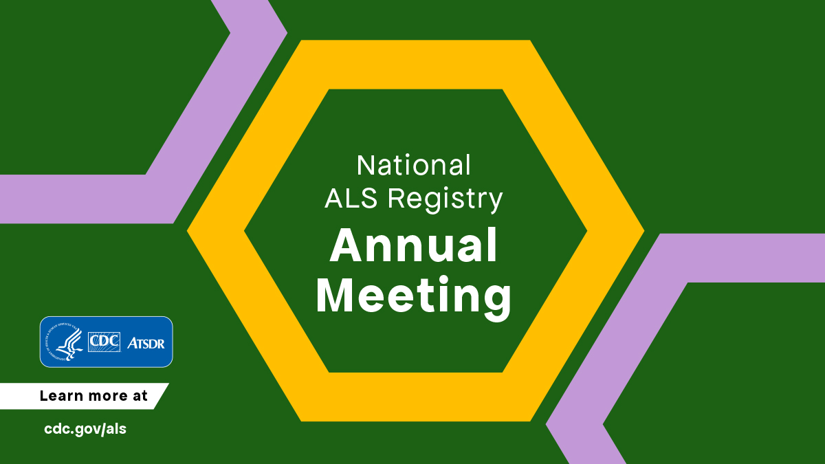 Graphic of National ALS Registry Annual Meeting