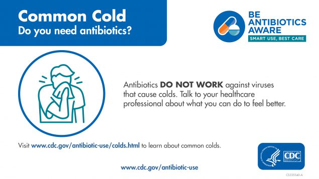 Common Cold: Do you need antibiotics?