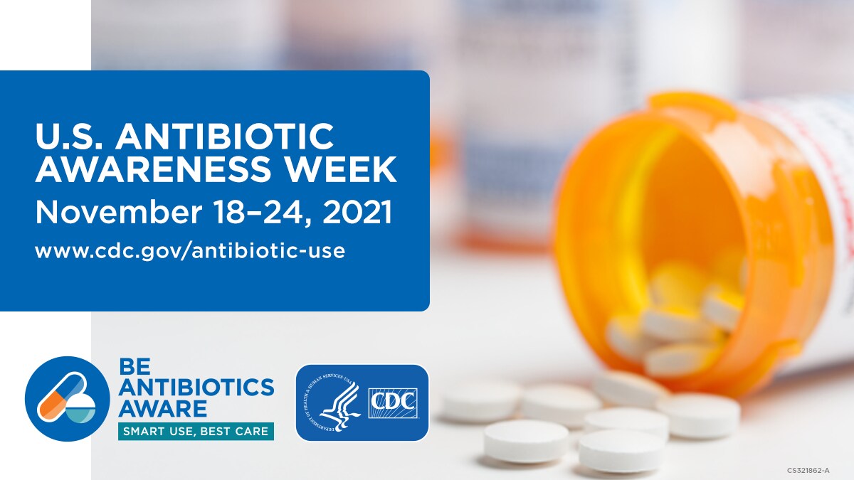 U.S. Antibiotic Awareness Week button