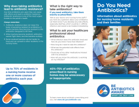 Antibiotics Nursing Home brochure