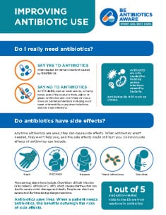 Fact Sheet: Improving Antibiotic Use