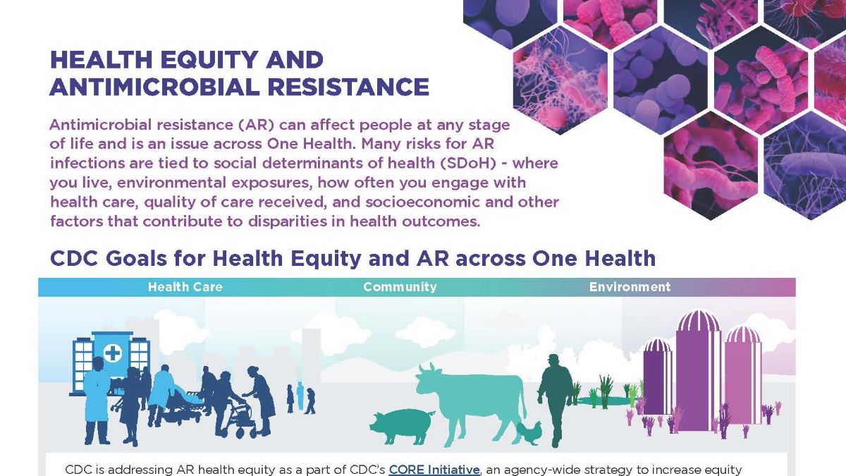 Health equity and antimicrobial resistance.