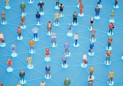 Image of network of people