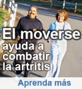 Al moverse ayuda a combartir el artritis. Aprenda mas.