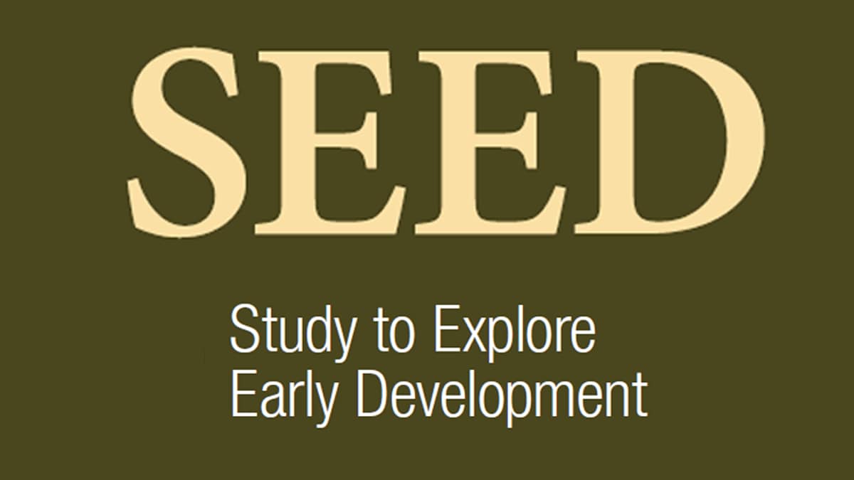 SEED Study to Explore Early Development