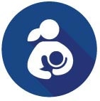 Icon showing mother breastfeeding