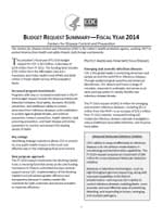 FY 2014 Budget Request Summary