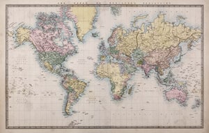 Image of a world map.