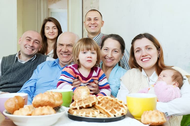 Photo of a family
