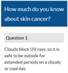 Skin cancer quiz
