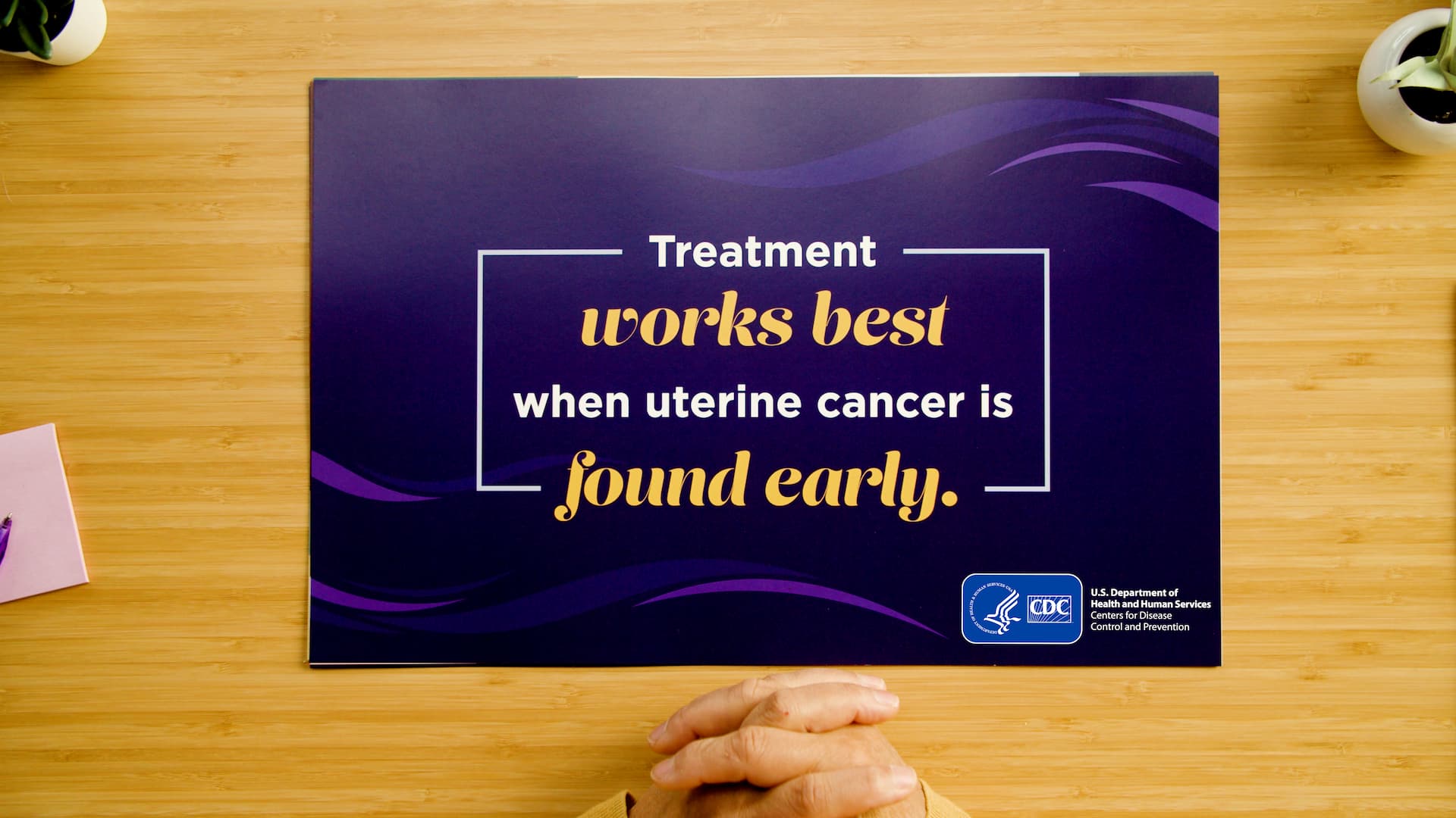 Treatment works best when uterine cancer is found early.