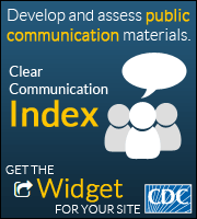Develop and Assess public communication materials with the Index Widget.