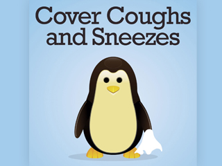 Penguin cover coughs