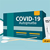 Covid-19 test kit illlustration
