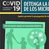 COVID-19 Detenga la propagación de los microbios