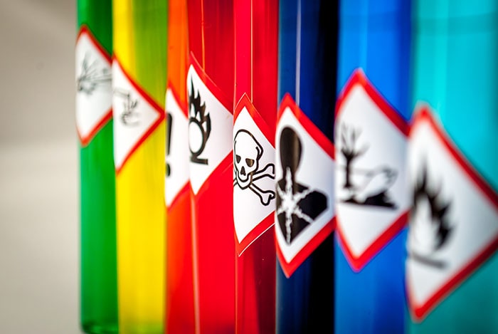 Chemical hazard symbols