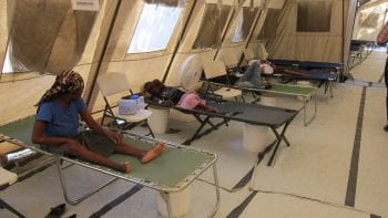 Cholera treatment facility