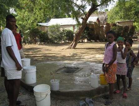 Water well near Port-au-Prince