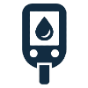 Blood monitor icon
