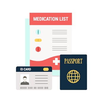 important documents and medical records