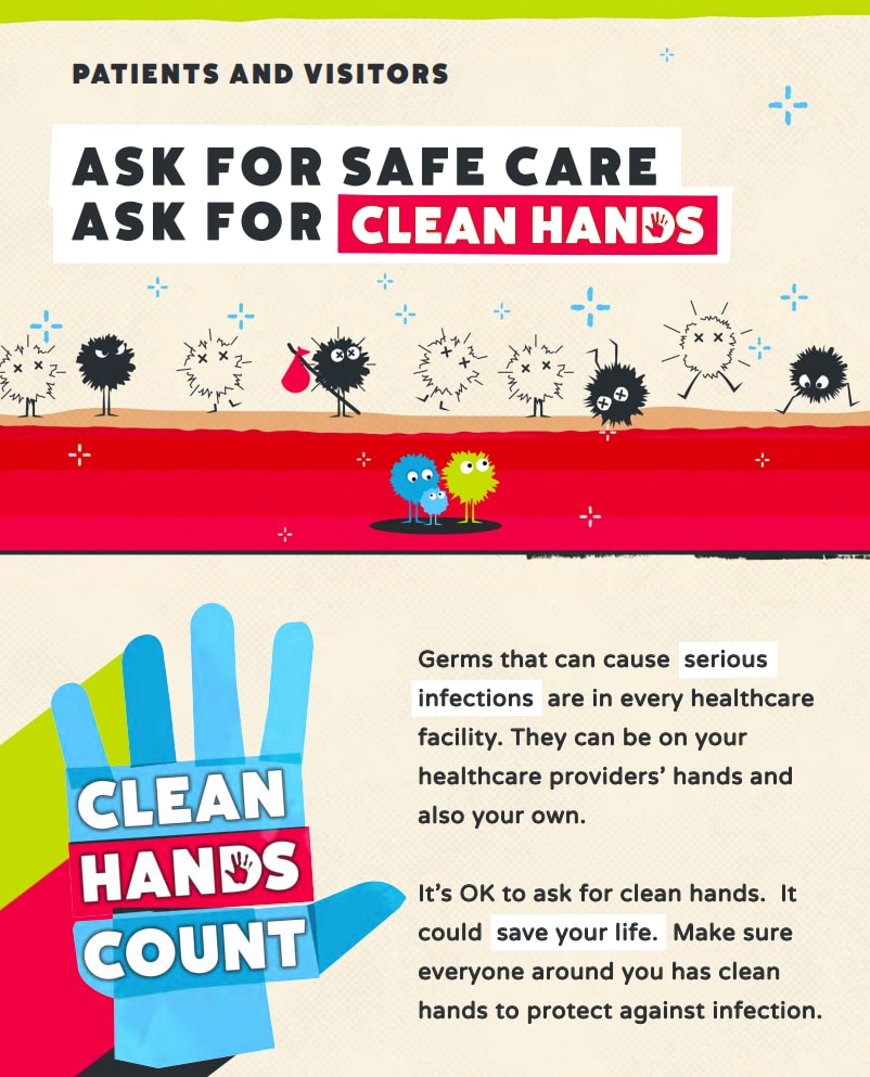 Thumbnail of Ask For Safe Care Patient Poster