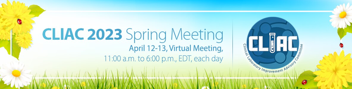 CLIAC Spring 2023 Meeting banner