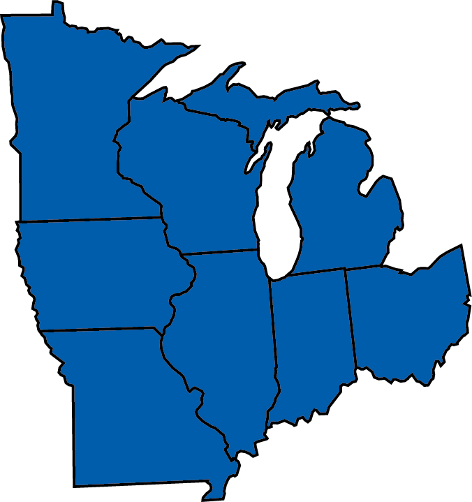 The Midwest of the United States