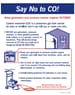 Preview of Flyer: Say No to CO!: Proper use of pressure washers and generators 