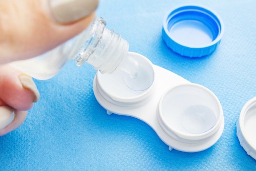 Contact lens care system