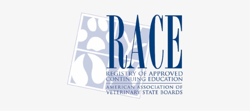 Blue and white RACE logo