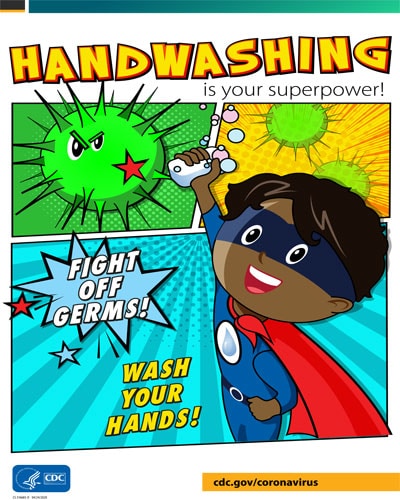 Handwashing is your superpower
