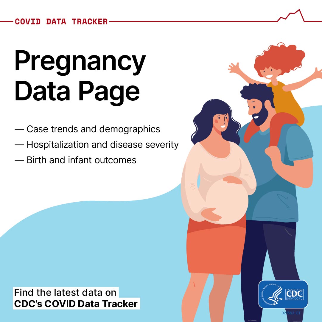 COVID Data Tracker Pregnancy Data Page - Case trends and demographics - Hospitalization a nd disease severity - Birth and infant outcomes Find the latest data on CDC's COVID Data Tracker 12-03-2021