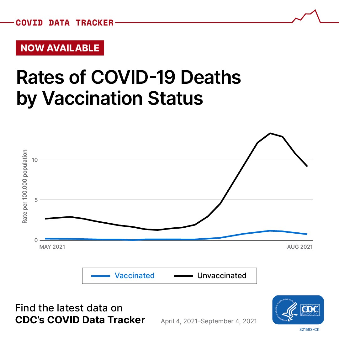 COVID Data Tracker Vaccination Cases Deaths