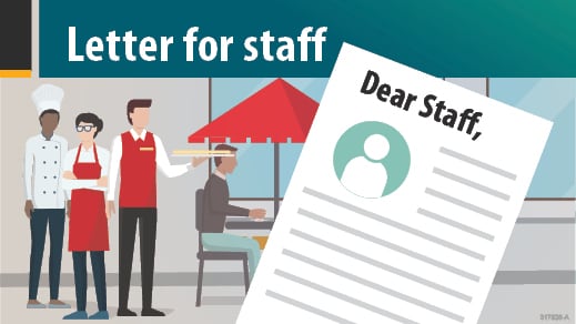 Letter for Staff - illustration