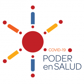 Logotipo de COVID-19 PODER en SALUD