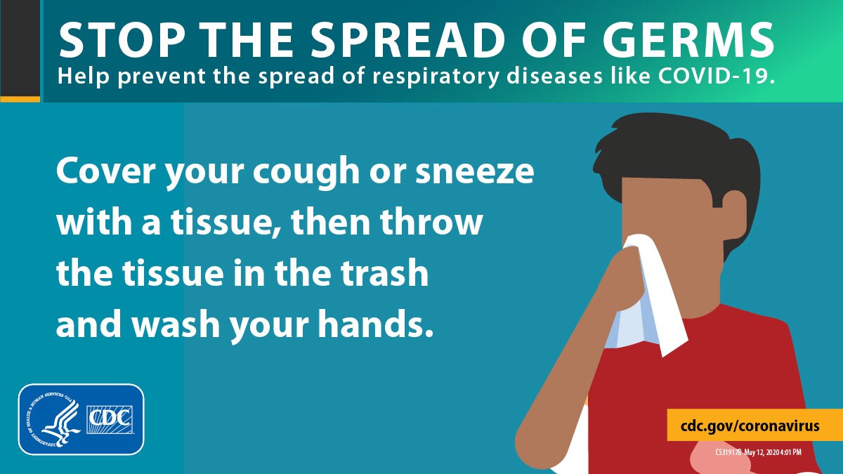 Stop the spread of germs