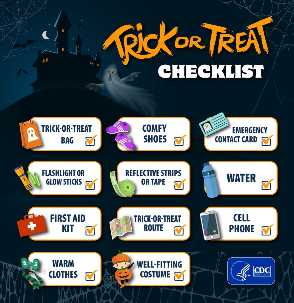 Trick or Treat Checklist