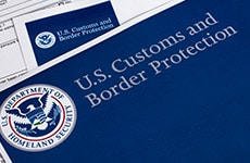 U.S. Customs Border Protection document