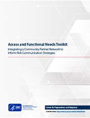 Access and Functional Needs Toolkit 