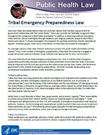 Public Health Law Tribal Resources