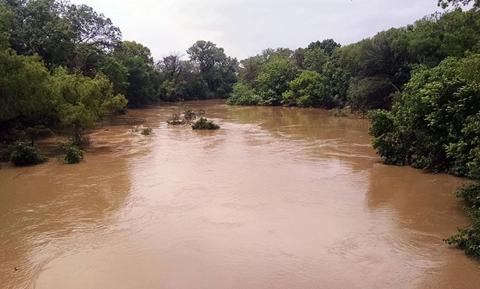 In April and May of 2016, a record-setting 16.5 inches of rain caused the Brazos River in southeastern Texas to flood its banks, wreaking devastation on the surrounding counties.  