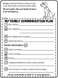 Family Communication Plan