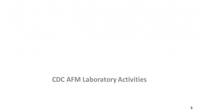 CDC AFM Laboratory Activities