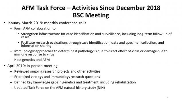 Activities Since December 2018 BSC Meeting 